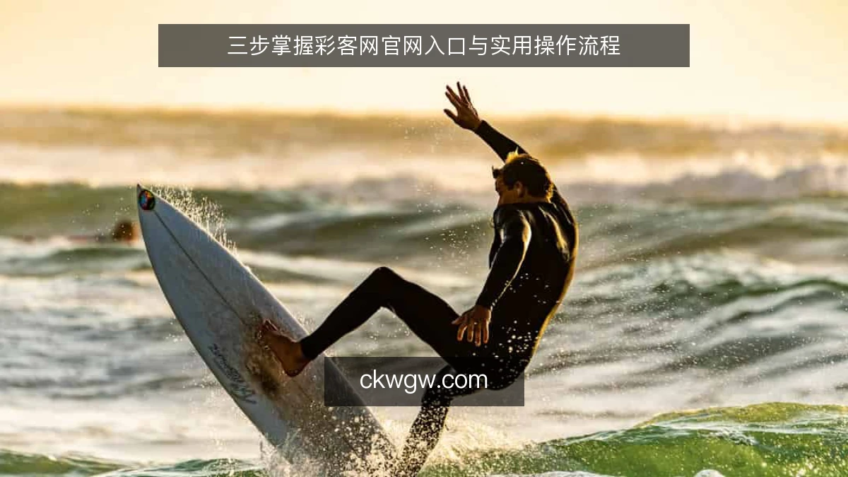 三步掌握彩客网官网入口与实用操作流程